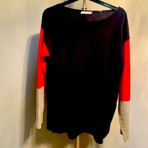 Pure Cashmere by Hayden, Tri-color Sweater